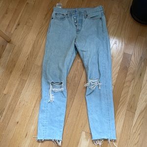 Distressed vintage Levi’s